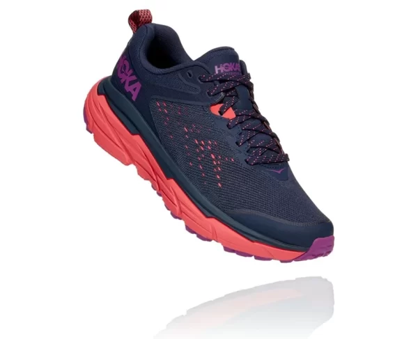Black / Coral Women's HOKA Challenger Atr 6 Running Shoes - GBW5422